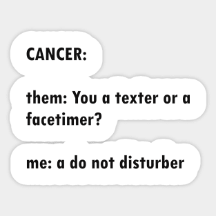 Cancer meme Sticker